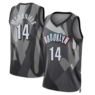 Brooklyn Nets Men's KJ McDaniels Gray Swingman 2024/25 City Edition Jersey