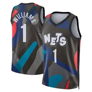 Brooklyn Nets Men's Ziaire Williams Black Swingman 2023/24 City Edition Jersey