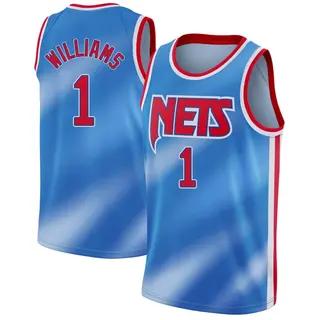 Brooklyn Nets Men's Ziaire Williams Blue Swingman 2020/21 Classic Edition Jersey