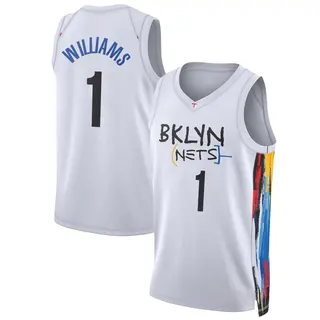 Brooklyn Nets Men's Ziaire Williams White Swingman 2022/23 City Edition Jersey