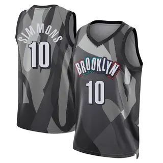 Brooklyn Nets Youth Ben Simmons Gray Swingman 2024/25 City Edition Jersey